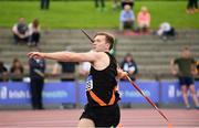 22 July 2017; Rory Gunning of Clonliffe Harriers AC, Co. Dublin, competing in the Men's Javelin during the Irish Life Health National Senior Track & Field Championships – Day 1 at Morton Stadium in Santry, Co. Dublin. Photo by Sam Barnes/Sportsfile