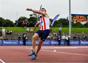 22 July 2017; Shane Ashton of Trim AC, Co. Meath, competing in the Men's Javelin during the Irish Life Health National Senior Track & Field Championships – Day 1 at Morton Stadium in Santry, Co. Dublin. Photo by Sam Barnes/Sportsfile