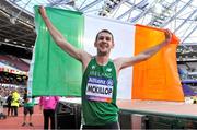 22 July 2017; Michael McKillop of Ireland after winning the Men's 1500m, T37, Final during the 2017 Para Athletics World Championships at the Olympic Stadium in London. Photo by Luc Percival/Sportsfile