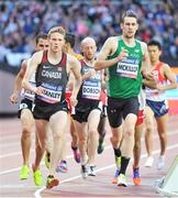 22 July 2017; Michael McKillop of Ireland competing in the Men's 1500m, T37, Final during the 2017 Para Athletics World Championships at the Olympic Stadium in London. Photo by Luc Percival/Sportsfile