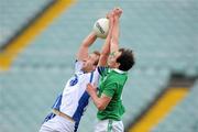 24 March 2012; Paul Kinnerk, Limerick, in action against Sean O'Hare, Waterford. Allianz Football League, Division 4, Round 6, Limerick v Waterford, Gaelic Grounds, Limerick. Picture credit: Diarmuid Greene / SPORTSFILE