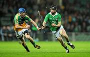 24 March 2012; Graeme Mulcahy, Limerick, in action against Stephen Wynne, Offaly. Allianz Hurling League, Division 1B, Round 4, Limerick v Offaly, Gaelic Grounds, Limerick. Picture credit: Diarmuid Greene / SPORTSFILE