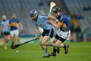 24 March 2012; Niall McMorrow, Dublin, in action against Donagh Maher, Tipperary. Allianz Hurling League, Division 1A, Round 4, Dublin v Tipperary, Croke Park, Dublin. Picture credit: Ray McManus / SPORTSFILE