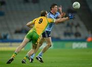 24 March 2012; Eamon Fennell, Dublin, in action against Neil Gallagher, Donegal. Allianz Football League, Division 1, Round 6, Dublin v Donegal, Croke Park, Dublin. Picture credit: Ray McManus / SPORTSFILE