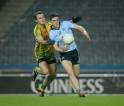 24 March 2012; Diarmuid Connolly, Dublin, in action against Neil McGee, Donegal. Allianz Football League, Division 1, Round 6, Dublin v Donegal, Croke Park, Dublin. Picture credit: Ray McManus / SPORTSFILE