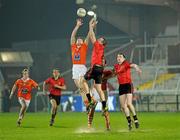 24 March 2012; Charlie Vernon, Armagh, in action against Ambrose Rogers, Down. Allianz Football League, Division 1, Round 6, Armagh v Down, Morgan Athletic Grounds, Armagh. Photo by Sportsfile