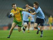 24 March 2012; Neil McGee, Donegal, in action against Kevin Nolan, Dublin. Allianz Football League, Division 1, Round 6, Dublin v Donegal, Croke Park, Dublin. Picture credit: Ray McManus / SPORTSFILE