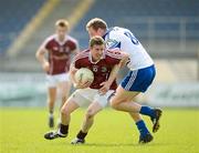 25 March 2012; Gary Sice, Galway, in action against Owen Lennon, Monaghan. Allianz Football League, Division 2, Round 6, Monaghan v Galway, Pearse Park, Longford. Picture credit: Ray McManus / SPORTSFILE