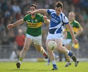 25 March 2012; John O'Loughlin, Laois, in action against Bryan Sheehan, Kerry. Allianz Football League Division 1, Round 6, Kerry v Laois, Fitzgerald Stadium, Killarney, Co. Kerry. Picture credit: Brendan Moran / SPORTSFILE
