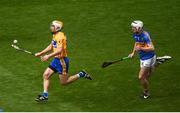 22 July 2017; Conor McGrath of Clare in action against Seamus Kennedy of Tipperary during the GAA Hurling All-Ireland Senior Championship Quarter-Final match between Clare and Tipperary at Páirc Uí Chaoimh in Co. Cork. Photo by Cody Glenn/Sportsfile