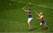 22 July 2017; Dan McCormack of Tipperary in action against Colm Galvin of Clare during the GAA Hurling All-Ireland Senior Championship Quarter-Final match between Clare and Tipperary at Páirc Uí Chaoimh in Co. Cork. Photo by Cody Glenn/Sportsfile
