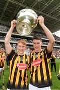 23 July 2017; Sean Carey and James Power of Kilkenny celebrate with the cup after the GAA Hurling All-Ireland Intermediate Championship Final match between Cork and Kilkenny at Páirc Uí Chaoimh in Cork. Photo by Ray McManus/Sportsfile