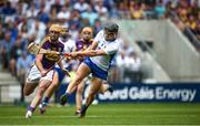 23 July 2017; Jamie Barron of Waterford is under pressure from Eoin Moore of Wexford during the GAA Hurling All-Ireland Senior Championship Quarter-Final match between Wexford and Waterford at Páirc Uí Chaoimh in Cork. Photo by Cody Glenn/Sportsfile
