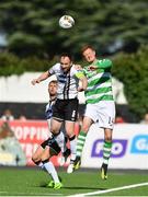 23 July 2017; Gary Shaw of Shamrock Rovers in action against Stephen O’Donnell of Dundalk during the SSE Airtricity League Premier Division match between Dundalk and Shamrock Rovers at Oriel Park in Dundalk, Co. Louth. Photo by Ramsey Cardy/Sportsfile