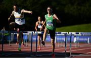 23 July 2017; Thomas Barr of Ferrybank AC, Co. Waterford, on his way to winning the Men's 400m hurdles during the Irish Life Health National Senior Track & Field Championships – Day 2 at Morton Stadium in Santry, Co. Dublin. Photo by Sam Barnes/Sportsfile