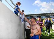23 July 2017; Noel Connors of Waterford gives his jersey to a supporter following the GAA Hurling All-Ireland Senior Championship Quarter-Final match between Wexford and Waterford at Páirc Uí Chaoimh in Cork. Photo by Stephen McCarthy/Sportsfile