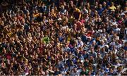 23 July 2017; Wexford, left, and Waterford supporters in the main stand during the GAA Hurling All-Ireland Senior Championship Quarter-Final match between Wexford and Waterford at Páirc Uí Chaoimh in Cork. Photo by Ray McManus/Sportsfile