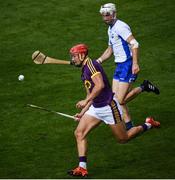 23 July 2017; Lee Chin of Wexford in action against Shane Fives of Waterford during the GAA Hurling All-Ireland Senior Championship Quarter-Final match between Wexford and Waterford at Páirc Uí Chaoimh in Cork. Photo by Cody Glenn/Sportsfile