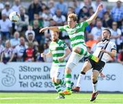 23 July 2017; Simon Madden of Shamrock Rovers in action against Michael Duffy of Dundalk during the SSE Airtricity League Premier Division match between Dundalk and Shamrock Rovers at Oriel Park in Dundalk, Co. Louth. Photo by Ramsey Cardy/Sportsfile