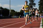 23 July 2017; Mark English of UCD AC, Dublin, on his way to winning the Men's 800m event, during the Irish Life Health National Senior Track & Field Championships – Day 2 at Morton Stadium in Santry, Co. Dublin. Photo by Tomás Greally/Sportsfile