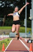 23 July 2017; Joanna Mills, in action during the Women's Long Jump event, at the Irish Life Health National Senior Track & Field Championships – Day 2 at Morton Stadium in Santry, Co. Dublin. Photo by Tomás Greally/Sportsfile