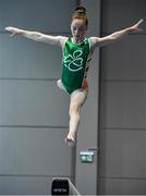 23 July 2017; Emma Slevin of Team Ireland from Corcullen, Co. Galway during the European Youth Olympic Festival 2017 gymnastics training day at Olympic Park in Gyor, Hungary. Photo by Eóin Noonan/Sportsfile