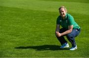 24 July 2017; Ireland captain Niamh Briggs during the Ireland Women's Rugby World Cup Squad Announcement at the UCD Bowl, in Belfield, Dublin. Photo by Piaras Ó Mídheach/Sportsfile