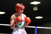 23 March 2012; Dervla Duffy, Ireland. Women's Boxing International, Ireland v Holland, National Stadium, Dublin. Picture credit: Barry Cregg / SPORTSFILE