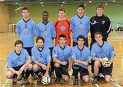 27 March 2012; The University College Dublin team. Colleges and Universities Futsal National Cup Finals, Gormanston College, Gormanston, Co. Meath. Photo by Sportsfile