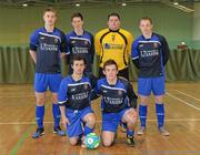 27 March 2012; The University of Ulster team. Colleges and Universities Futsal National Cup Finals, Gormanston College, Gormanston Co. Meath. Photo by Sportsfile