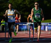 23 July 2017; Thomas Barr of Ferrybank AC, Co. Waterford, competing in the Men's 400m Hurdles during the Irish Life Health National Senior Track & Field Championships – Day 2 at Morton Stadium in Santry, Co. Dublin. Photo by Sam Barnes/Sportsfile
