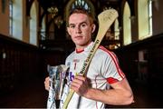 24 July 2017; Cork’s Patrick Collins was in UCC today to look ahead to this week’s Bord Gáis Energy GAA Hurling U-21 Munster Final against Limerick. The game takes place on Wednesday 26 July in the Gaelic Grounds, Limerick with a 7.30pm throw-in time. Fans unable to attend the game can catch all the action live on TG4 or follow #HurlingToTheCore online. Photo by Ramsey Cardy/Sportsfile