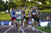 23 July 2017; A general view of the Men's 1500m during the Irish Life Health National Senior Track & Field Championships – Day 2 at Morton Stadium in Santry, Co. Dublin. Photo by Sam Barnes/Sportsfile
