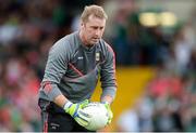 22 July 2017; Mayo goalkeeping coach Peter Burke before the GAA Football All-Ireland Senior Championship Round 4A match between Cork and Mayo at Gaelic Grounds in Co. Limerick. Photo by Piaras Ó Mídheach/Sportsfile