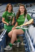 25 July 2017; Aoife Murray of Cork, left, and Faye McCarthy of Dublin, in attendance at MDonelly Poc Fada Finals Launch at Croke Park in Dublin. Photo by Sam Barnes/Sportsfile