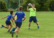 26 July 2017; Luke McGrath of Leinster in action at the Bank of Ireland Leinster Rugby Summer Camp at Clondalkin RFC in Dublin. Photo by Sam Barnes/Sportsfile