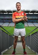 26 July 2017; Carlow footballer Paul Broderick, GAA/GPA Player of the Month for May, at Croke Park in Dublin. Photo by Cody Glenn/Sportsfile