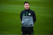 26 July 2017; Shamrock Rovers manager Stephen Bradley following a press conference at Tallaght Stadium in Dublin. Photo by David Fitzgerald/Sportsfile