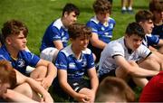 26 July 2017; A general view of a Q and A session at the Bank of Ireland Leinster Rugby School of Excellence at The King's Hospital in Dublin. Photo by Sam Barnes/Sportsfile