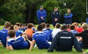 26 July 2017; A general view during a Q and A session at the Bank of Ireland Leinster Rugby School of Excellence at The King's Hospital in Dublin. Photo by Sam Barnes/Sportsfile