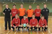 27 March 2012; The I.T. Carlow team. Colleges and Universities Futsal National Cup Finals, Gormanston College, Gormanston Co. Meath. Photo by Sportsfile