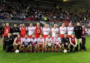 24 March 2012; The Tyrone squad. Allianz Football League, Division 2, Round 6, Tyrone v Meath, Healy Park, Omagh, Co. Tyrone. Picture credit: Oliver McVeigh / SPORTSFILE