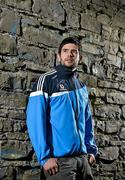 30 March 2012; Dublin's Cian O'Sullivan after a press conference ahead of their Allianz Football League, Division 1, Round 2, refixtured game against Mayo on Saturday. Dublin Football Squad Press Conference, St Clare's, DCU, Ballymun, Dublin. Picture credit: David Maher / SPORTSFILE
