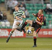 30 March 2012; Stephen Rice, Shamrock Rovers, in action against Dave Scully, Bohemians. Airtricity League Premier Division, Shamrock Rovers v Bohemians, Tallaght Stadium, Tallaght, Co. Dublin. Picture credit: David Maher / SPORTSFILE