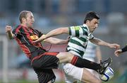 30 March 2012; Owen Heary, Bohemians, in action against Killian Brennan, Shamrock Rovers. Airtricity League Premier Division, Shamrock Rovers v Bohemians, Tallaght Stadium, Tallaght, Co. Dublin. Picture credit: David Maher / SPORTSFILE
