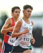 26 July 2017; Team Ireland's Alex Boyd, from Cloughey, Co. Down, competing in the men's 1500m final, during the European Youth Olympic Festival 2017 at Olympic Park in Gyor, Hungary. Photo by Eóin Noonan/Sportsfile