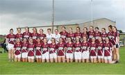 26 July 2017; The Galway panel ahead of the All Ireland Ladies Football Under 16 A Final match between Cork and Galway at McDonagh Park, Nenagh, Co. Tipperary. Photo by Seb Daly/Sportsfile