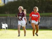 26 July 2017; Aoife Lynagh of Galway reacts after a decision is given to her side during the All Ireland Ladies Football Under 16 A Final match between Cork and Galway at McDonagh Park, Nenagh, Co. Tipperary. Photo by Seb Daly/Sportsfile