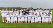 26 July 2017; The Kildare team before the All Ireland Ladies Football Under 16 B Final match between Kildare and Waterford at John Locke Park in Callan, Co Kilkenny. Photo by Matt Browne/Sportsfile