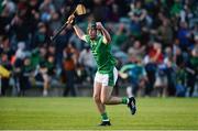 26 July 2017; Paudie Ahern of Limerick celebrates at the final whistle after the Bord Gáis Energy Munster GAA Hurling Under 21 Championship Final match between Limerick and Cork at the Gaelic Grounds in Limerick. Photo by Diarmuid Greene/Sportsfile